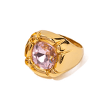 Pink Treasure Ring - ILLUSIVE JEWELS