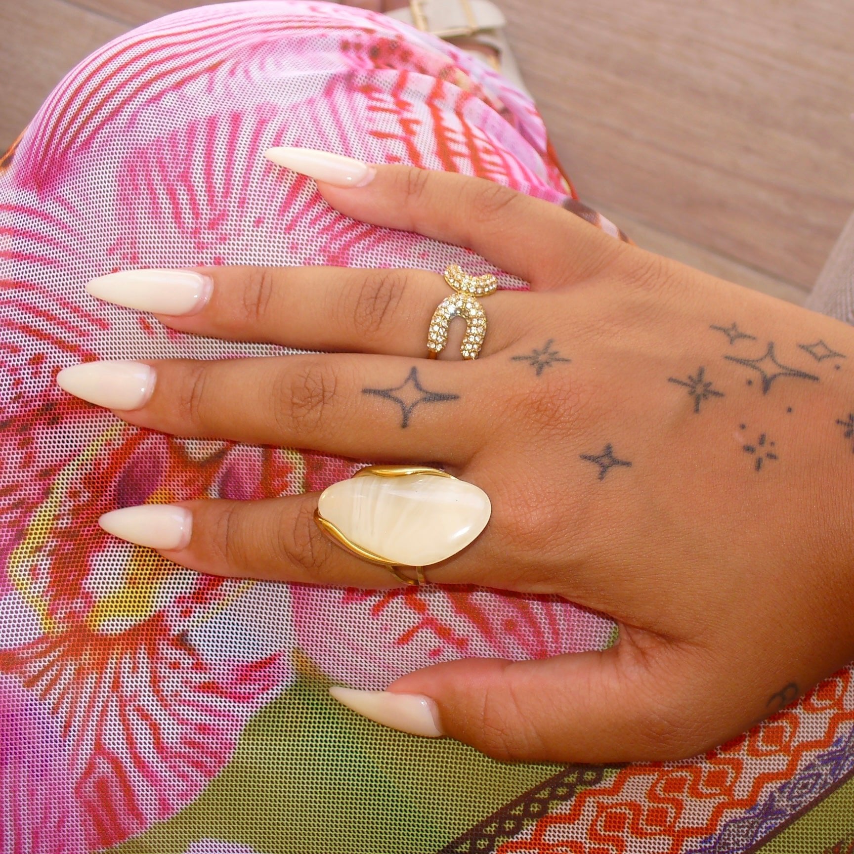 Selenite Ring - ILLUSIVE JEWELS