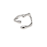 Silver Geometric Ring - ILLUSIVE JEWELS