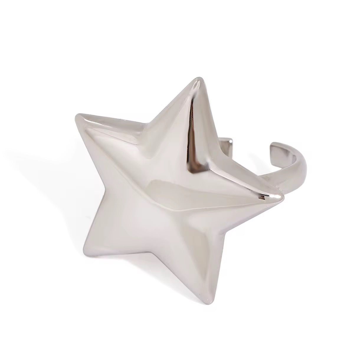 Silver Star Ring - ILLUSIVE JEWELS