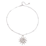Silver Sunshine Necklace - ILLUSIVE JEWELS