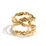 Sloane Gold Bangle - ILLUSIVE JEWELS