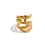 Sloane Gold Ring - ILLUSIVE JEWELS