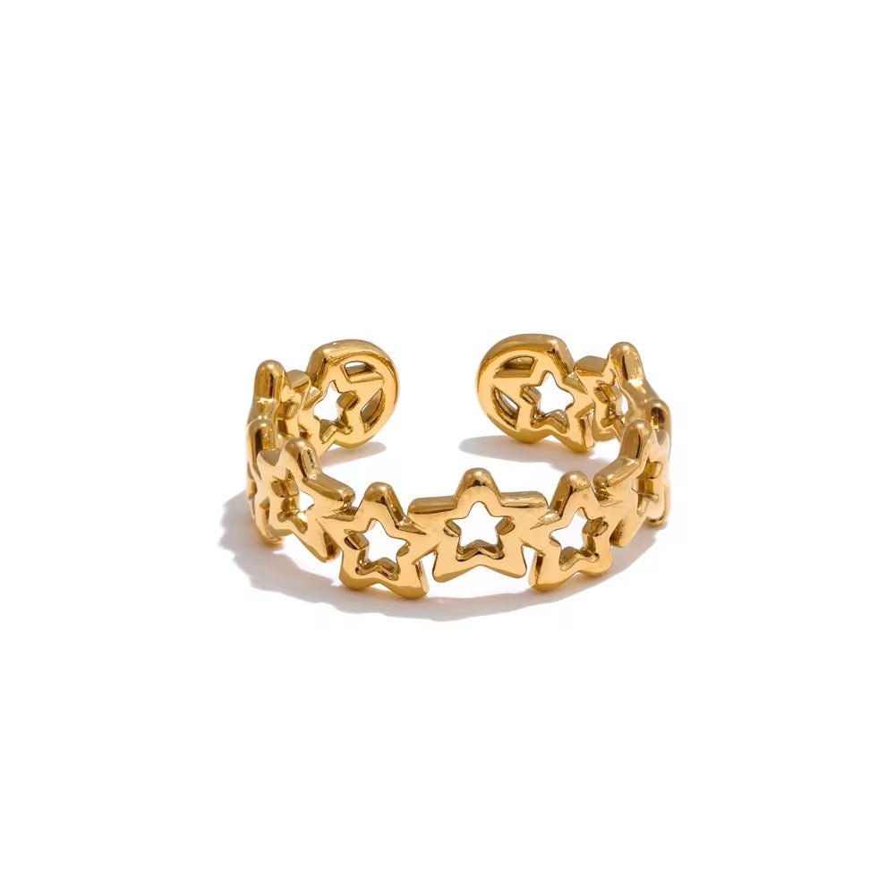Stargaze Gold Ring - ILLUSIVE JEWELS