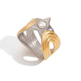 Stargirl Mixed Metal Ring - ILLUSIVE JEWELS