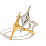 Starla Mixed Metal Ring - ILLUSIVE JEWELS