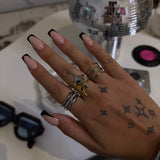 Starla Mixed Metal Ring - ILLUSIVE JEWELS