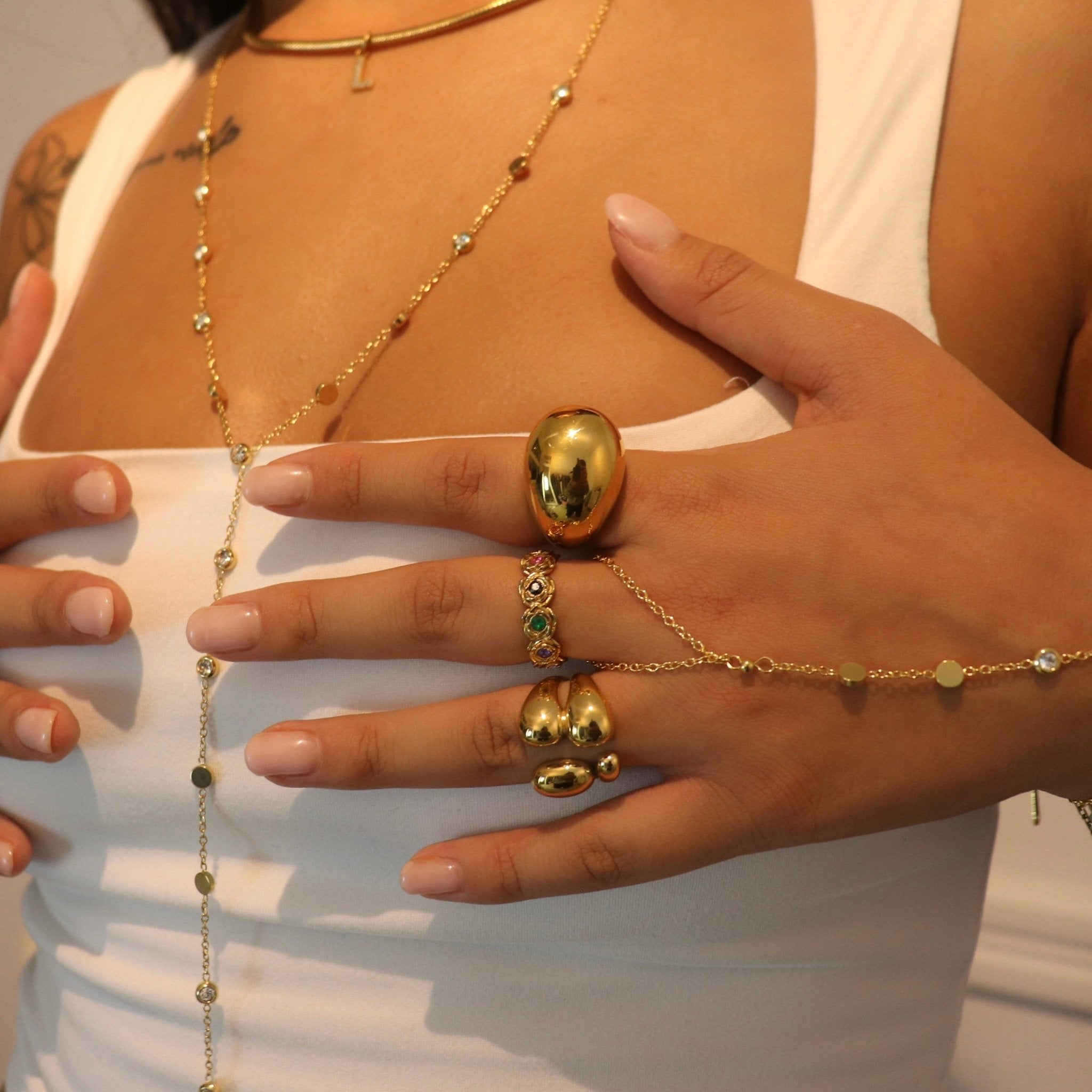 Stellar Gold Ring - ILLUSIVE JEWELS