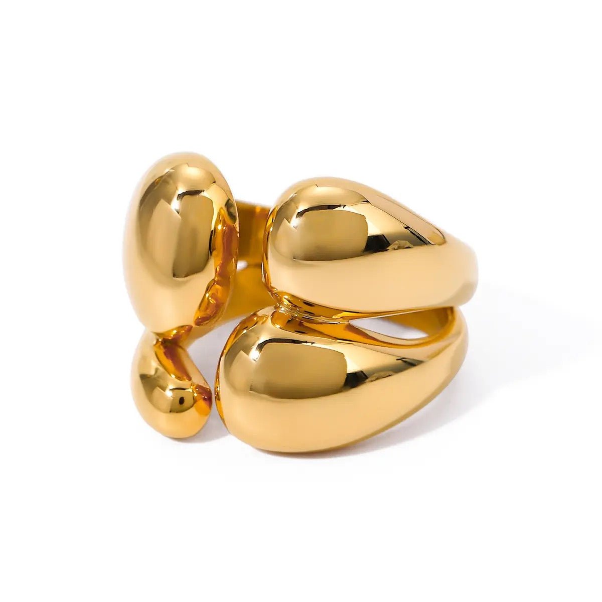 Stellar Gold Ring - ILLUSIVE JEWELS