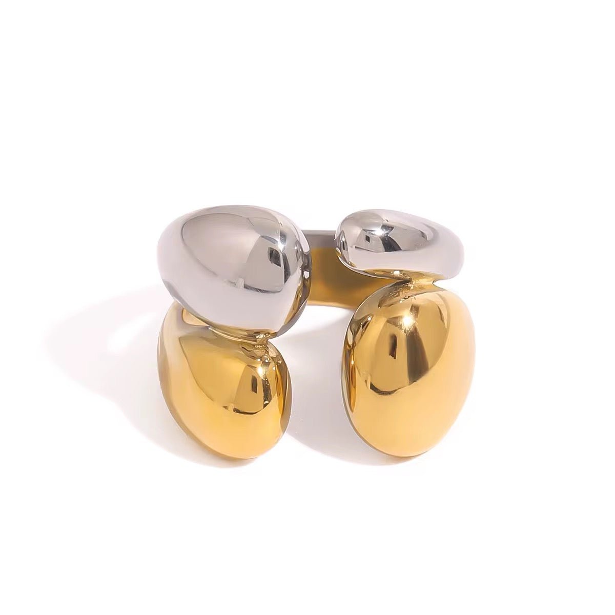 Stellar Mixed Metal Ring - ILLUSIVE JEWELS