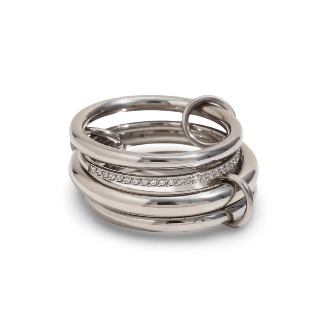 Storm Silver Stack It Ring - ILLUSIVE JEWELS