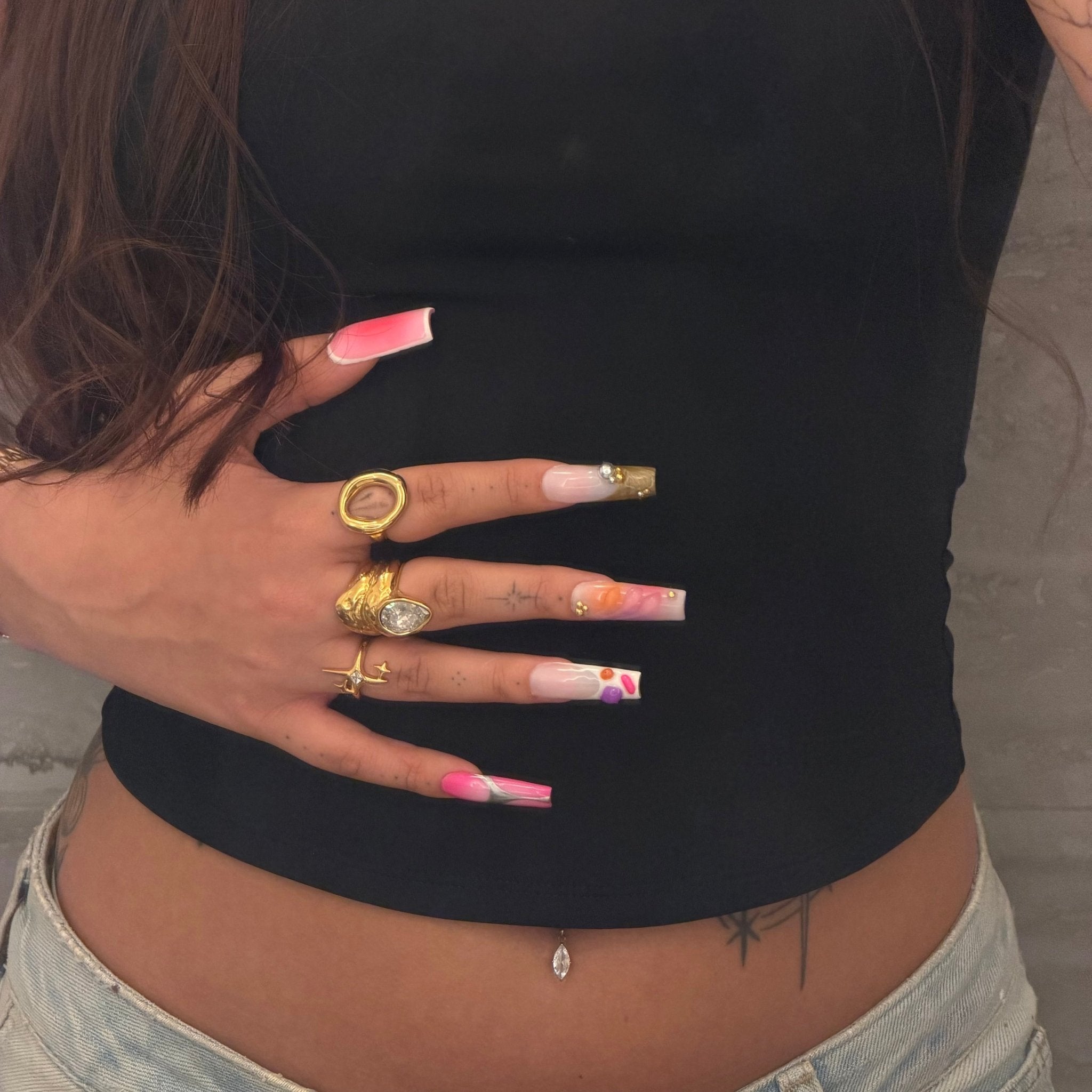 Tate Gold Ring - ILLUSIVE JEWELS