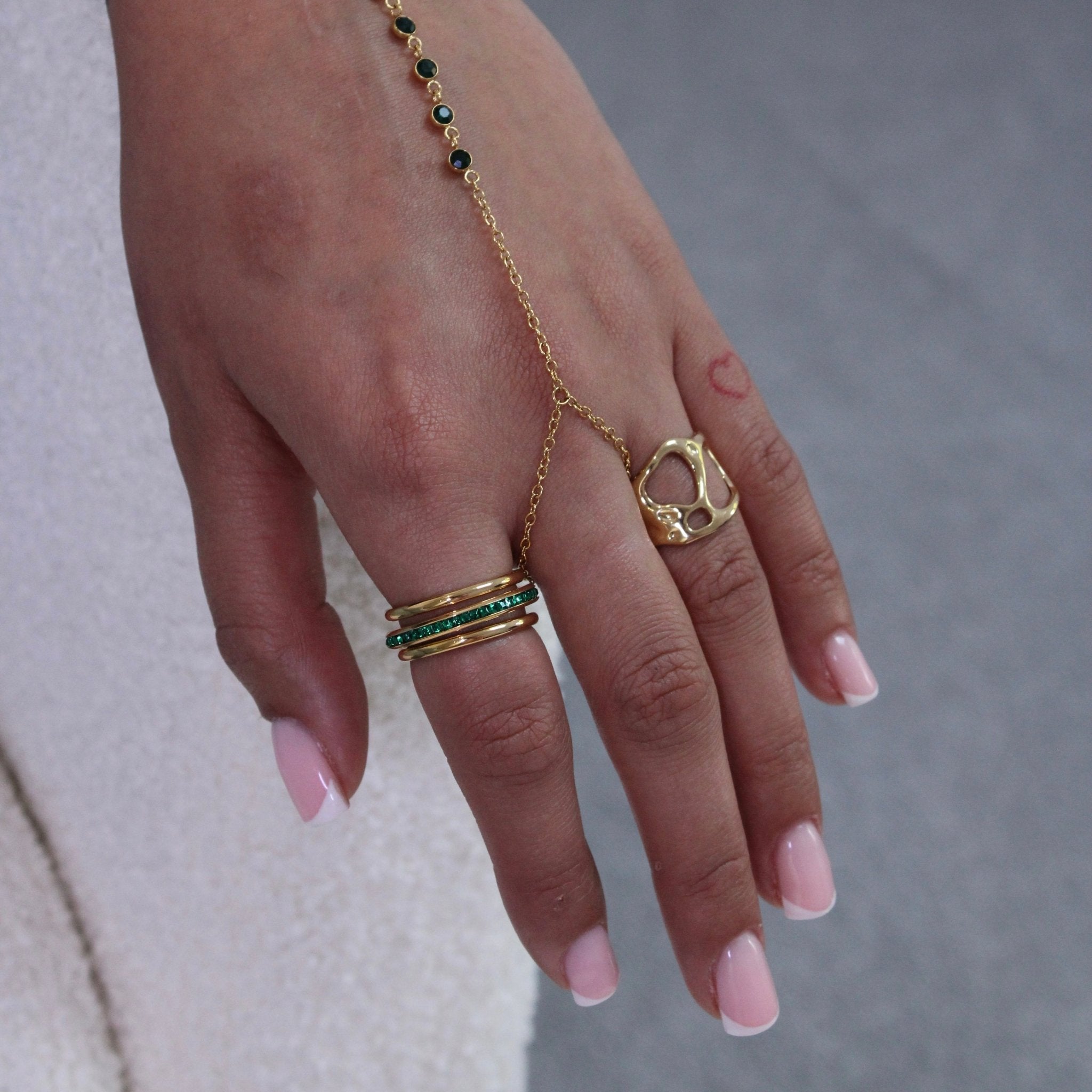 Trixie Gold Ring - ILLUSIVE JEWELS