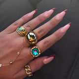 Turquoise Treasure Ring - ILLUSIVE JEWELS