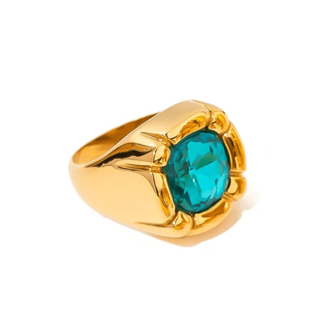 Turquoise Treasure Ring - ILLUSIVE JEWELS